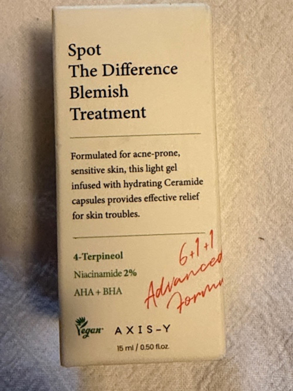 Axis-Y Spot The Difference Blemish Treatment